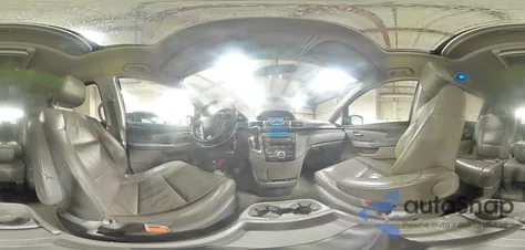 2013 Honda Odyssey Touring z USA, uszkodzony, nr VIN 5FNRL5H95DB045053